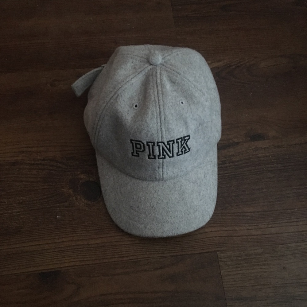 Gray wool hat